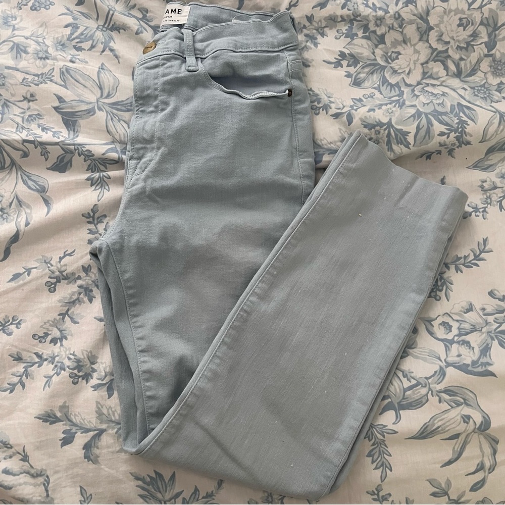 FRAME Denim Le High Straight Jeans